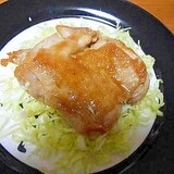 鶏もも肉のバルサミコソース